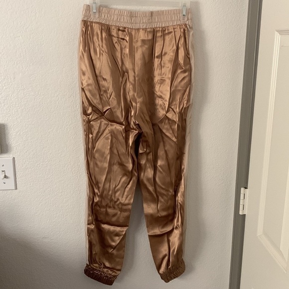 Zara Satin Effect Jogger Pants - Picture 13 of 14